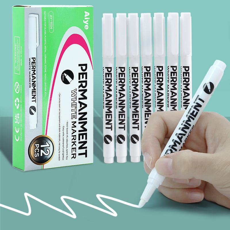 12 PLUMONES / MARCADORES PARA PERSONALIZAR NEUMATICOS + DE REGALO 2 Tapa de válvula de neumático