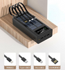 cargador solar portátil pantalla LED