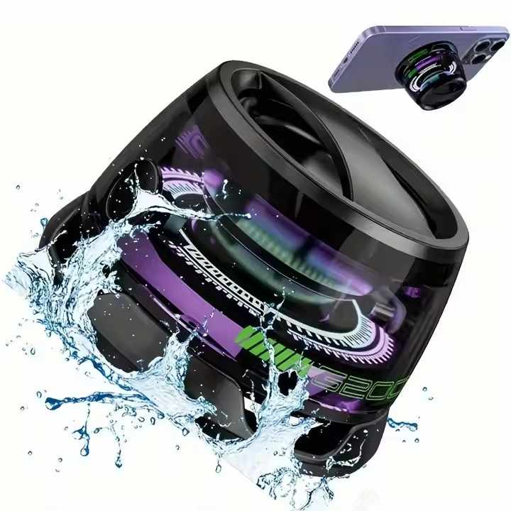 Mini Altavoz Inalámbrico Magnético G200 Bt 5.3 Con Luz led
