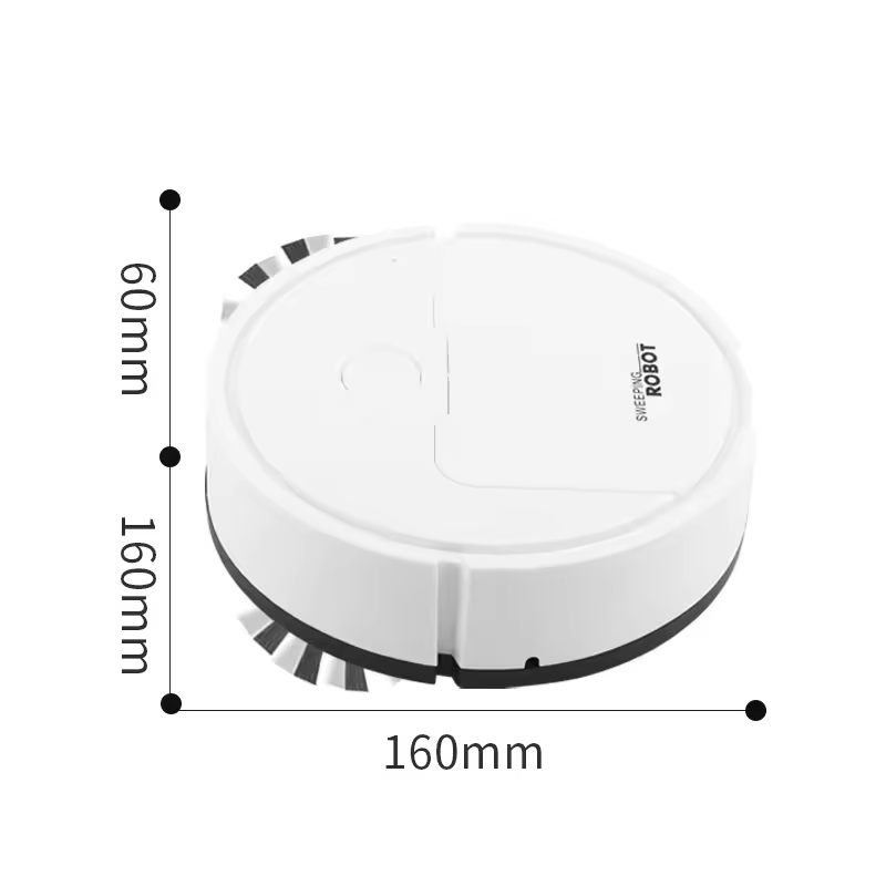 Robot Aspirador Portátil Automático 3 En 1 Con Alimentación USB