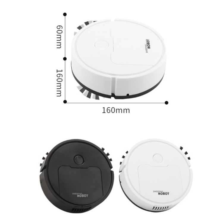 Robot Aspirador Portátil Automático 3 En 1 Con Alimentación USB
