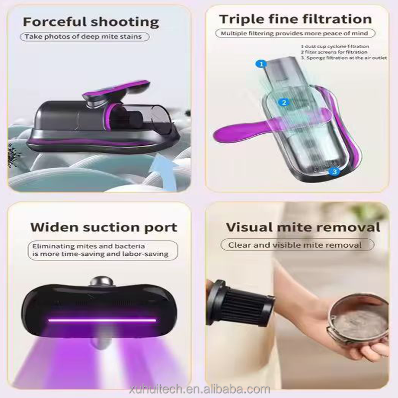 Aspirador Anti Acaros Con Luz UV